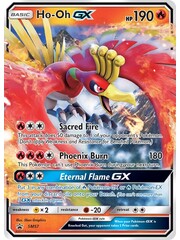 Pokemon Ho-Oh GX (SM57) Lightly Played Holofoil
