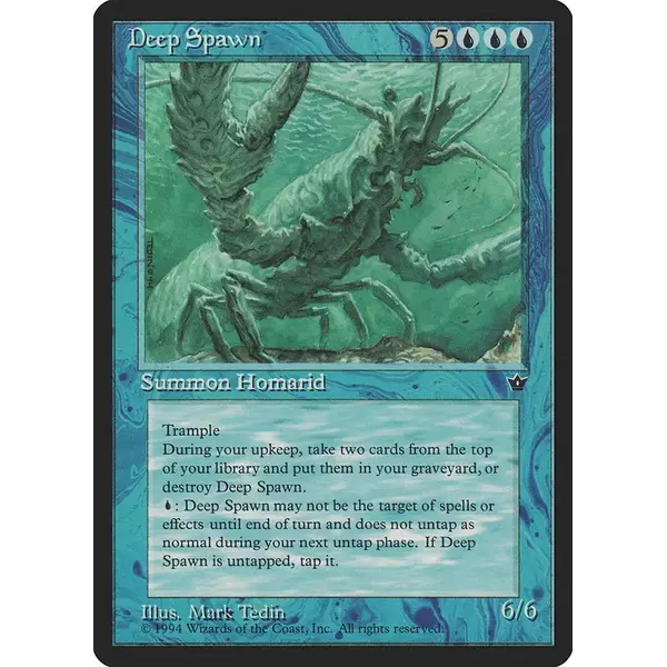 Magic: The Gathering Deep Spawn (17) Near Mint