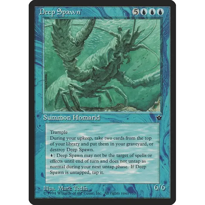 Magic: The Gathering Deep Spawn (17) Near Mint