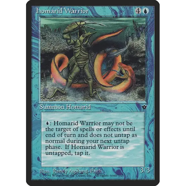 Magic: The Gathering Homarid Warrior (Asplund-Faith) (22b) Near Mint