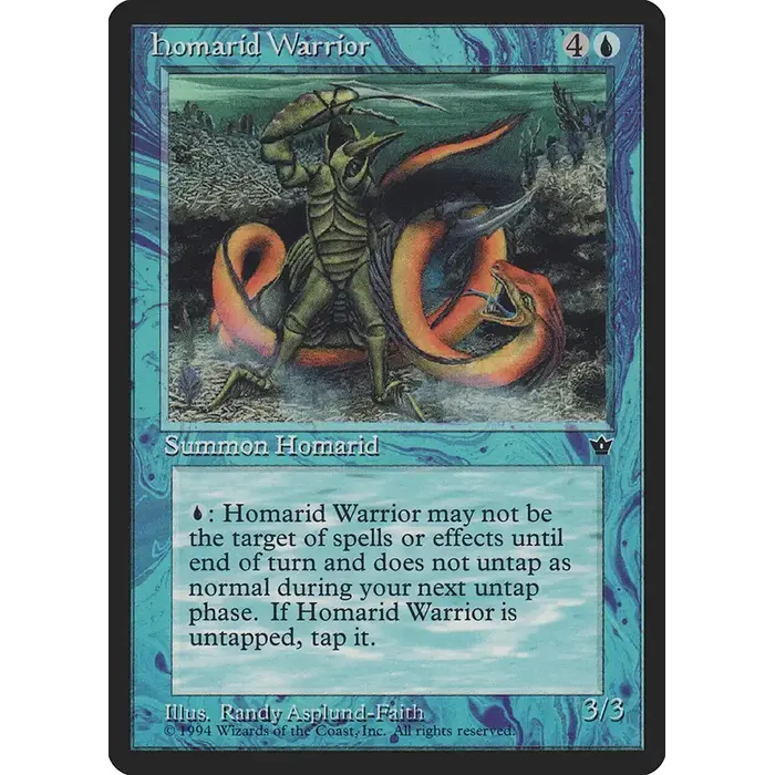 Magic: The Gathering Homarid Warrior (Asplund-Faith) (22b) Near Mint