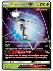 Pokemon Pheromosa GX (SM66) Lightly Played Holofoil