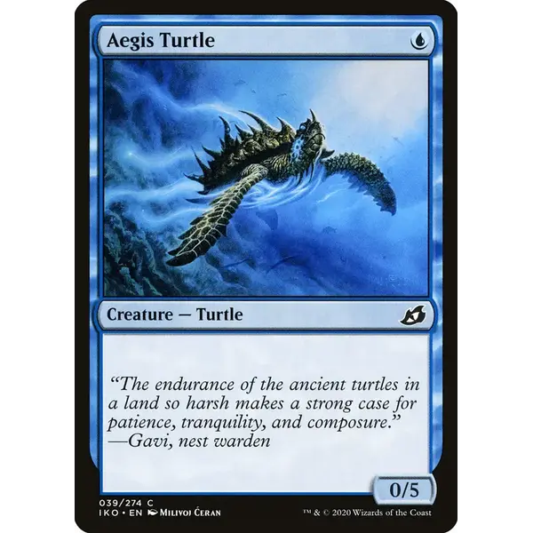 Magic: The Gathering Aegis Turtle (39) Near Mint