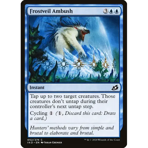 Magic: The Gathering Frostveil Ambush (52) Near Mint