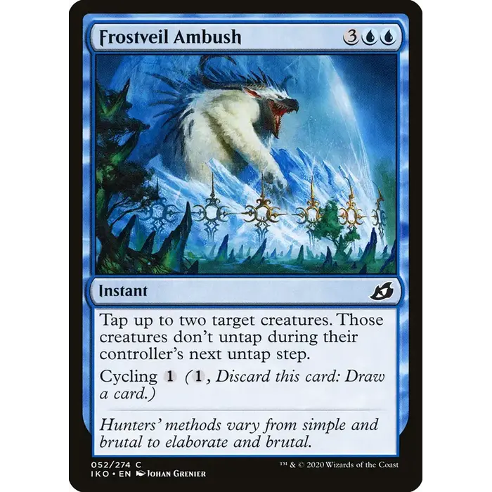 Magic: The Gathering Frostveil Ambush (52) Near Mint