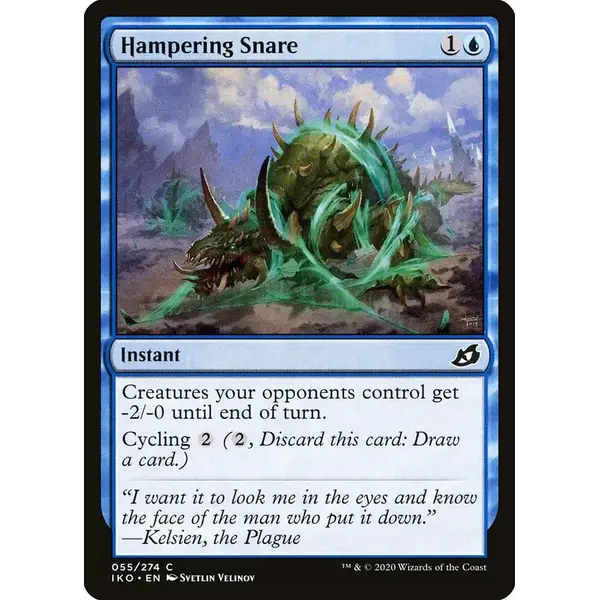 Magic: The Gathering Hampering Snare (55) Near Mint