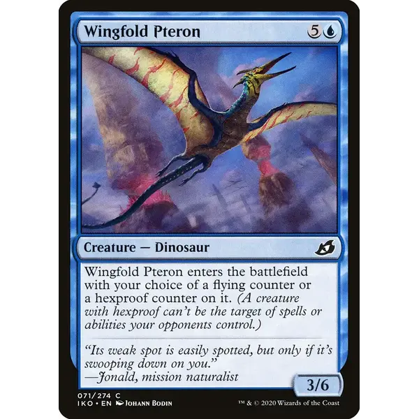 Magic: The Gathering Wingfold Pteron (71) Near Mint
