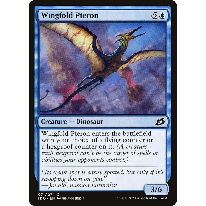 Magic: The Gathering Wingfold Pteron (71) Near Mint
