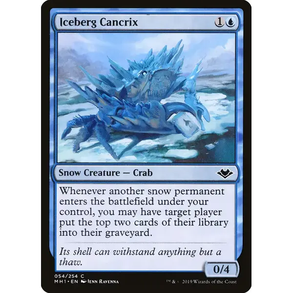 Magic: The Gathering Iceberg Cancrix (54) Near Mint
