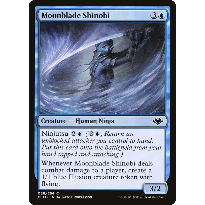 Magic: The Gathering Moonblade Shinobi (59) Near Mint