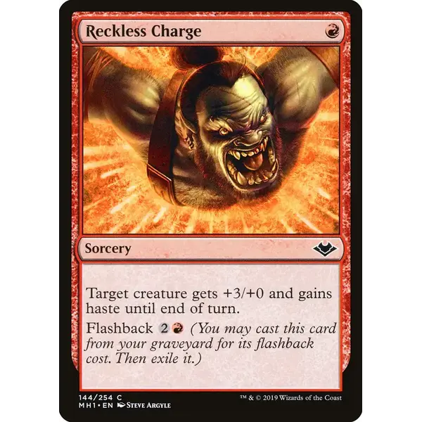 Magic: The Gathering Reckless Charge (144) Near Mint