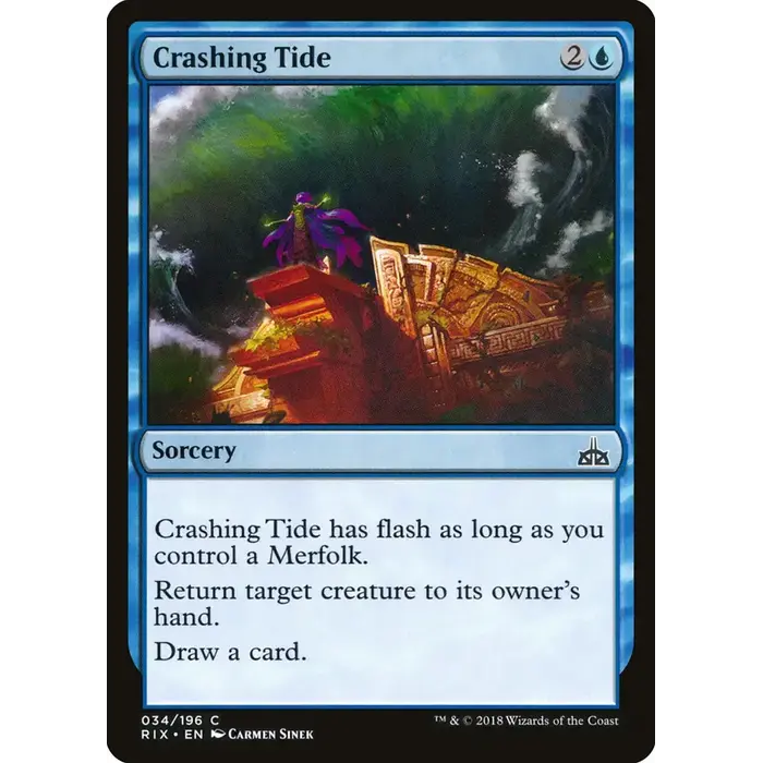 Magic: The Gathering Crashing Tide (34) Near Mint