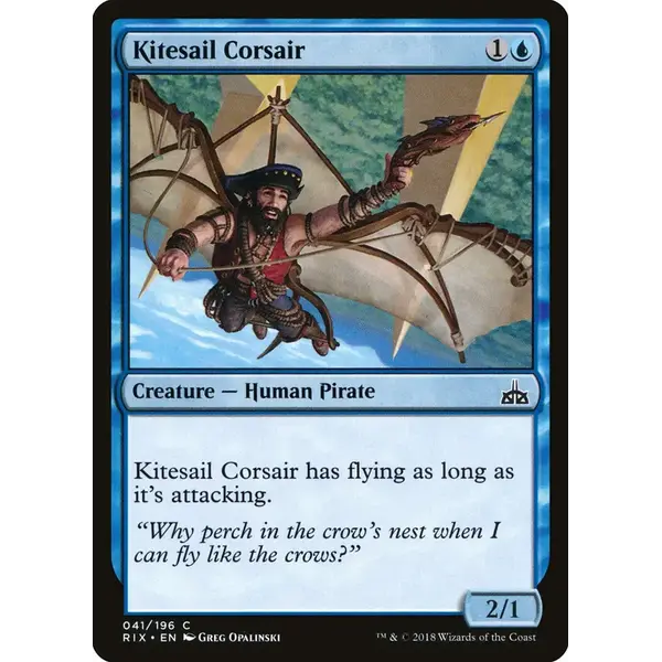 Magic: The Gathering Kitesail Corsair (41) Near Mint