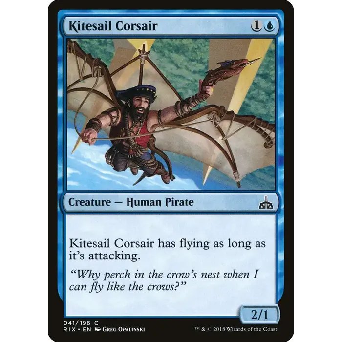 Magic: The Gathering Kitesail Corsair (41) Near Mint