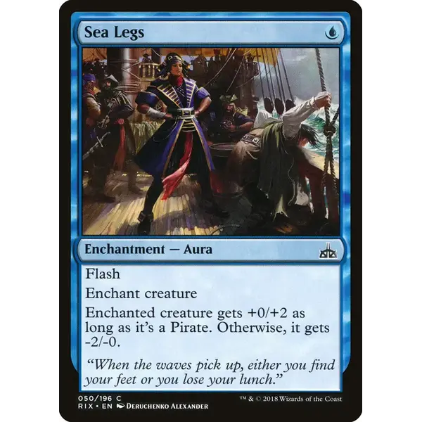 Magic: The Gathering Sea Legs (50) Near Mint