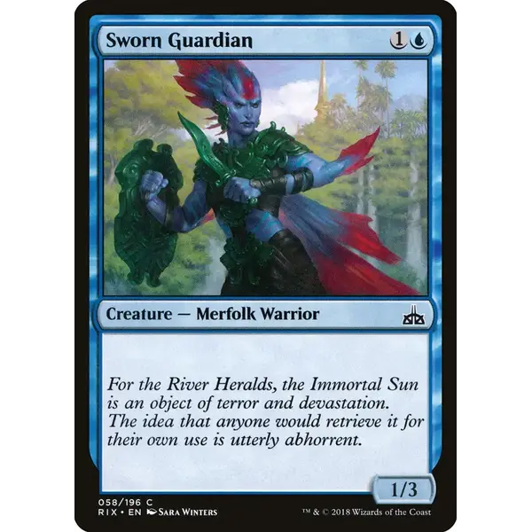 Magic: The Gathering Sworn Guardian (58) Near Mint