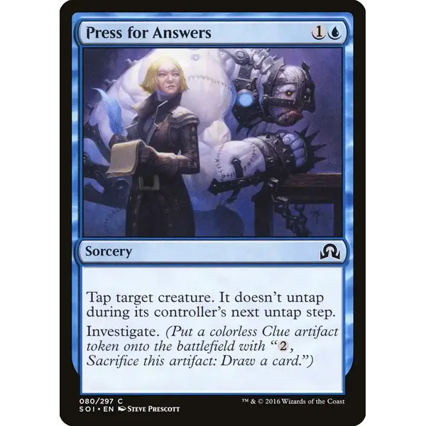 Magic: The Gathering Press for Answers (80) Near Mint