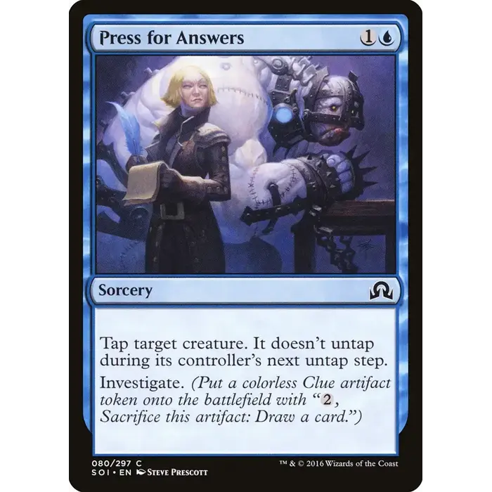 Magic: The Gathering Press for Answers (80) Near Mint