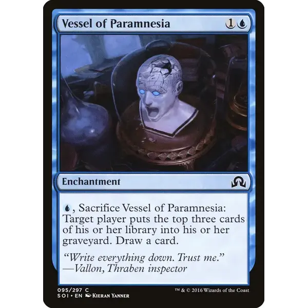 Magic: The Gathering Vessel of Paramnesia (95) Near Mint