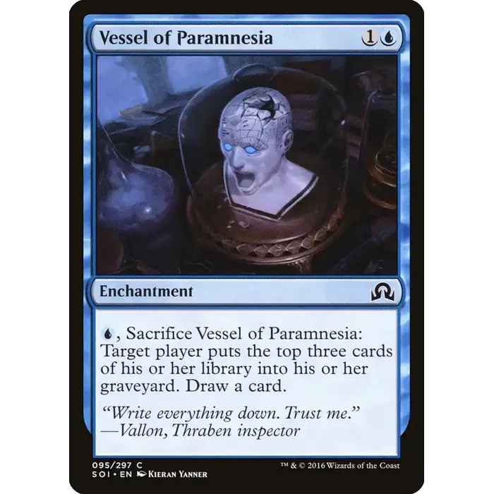 Magic: The Gathering Vessel of Paramnesia (95) Near Mint