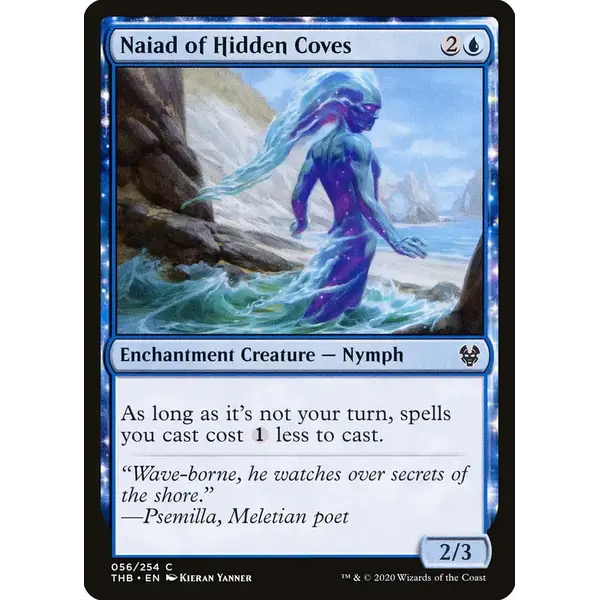 Magic: The Gathering Naiad of Hidden Coves (56) Near Mint