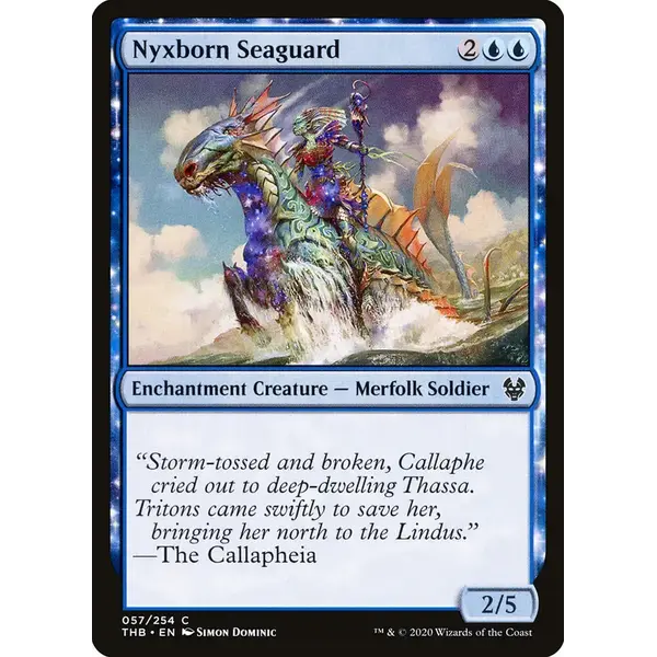 Magic: The Gathering Nyxborn Seaguard (57) Near Mint
