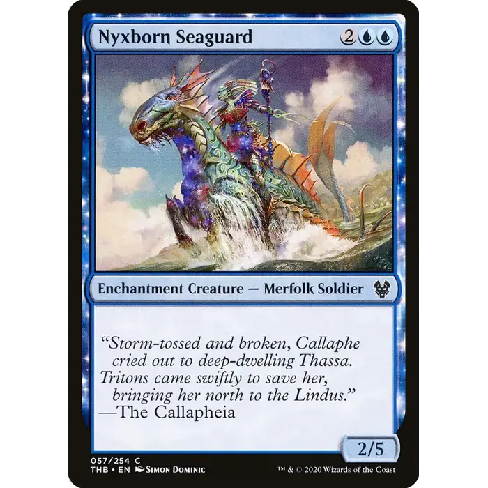 Magic: The Gathering Nyxborn Seaguard (57) Near Mint