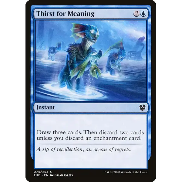 Magic: The Gathering Thirst for Meaning (74) Near Mint