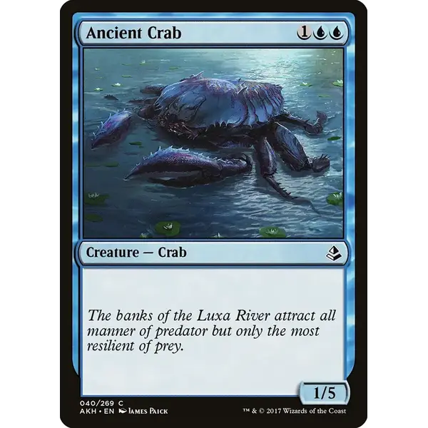 Magic: The Gathering Ancient Crab (040) Near Mint