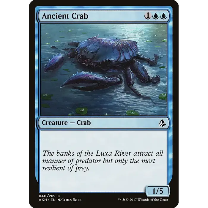 Magic: The Gathering Ancient Crab (040) Near Mint