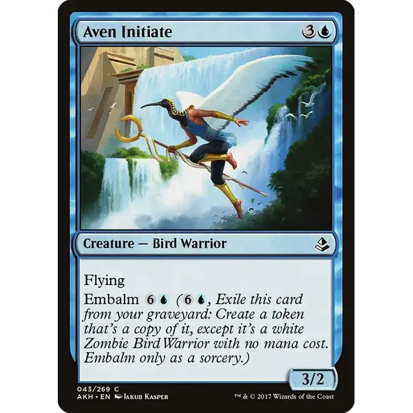 Magic: The Gathering Aven Initiate (043) Near Mint