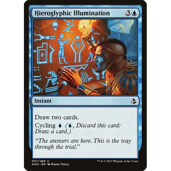 Magic: The Gathering Hieroglyphic Illumination (057) Near Mint