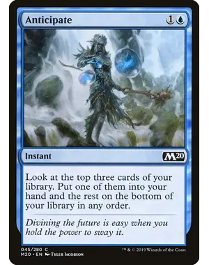 Magic: The Gathering Anticipate (045) Near Mint