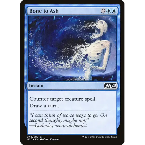 Magic: The Gathering Bone to Ash (048) Near Mint