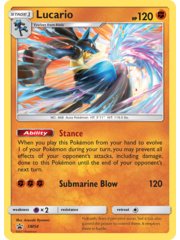 Pokemon Lucario (SM54) Lightly Played Holofoil
