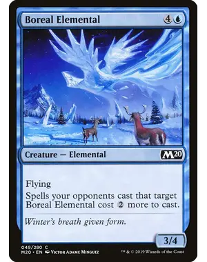 Magic: The Gathering Boreal Elemental (049) Near Mint