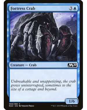 Magic: The Gathering Fortress Crab (060) Near Mint