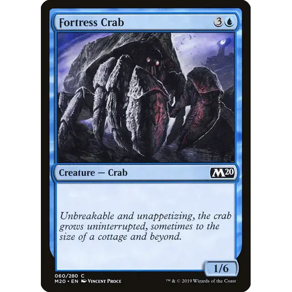 Magic: The Gathering Fortress Crab (060) Near Mint