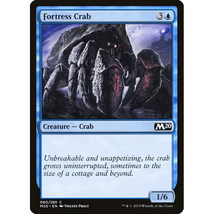 Magic: The Gathering Fortress Crab (060) Near Mint
