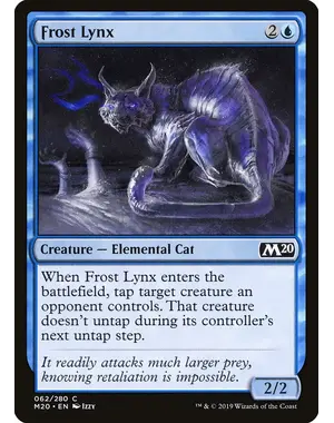 Magic: The Gathering Frost Lynx (062) Near Mint