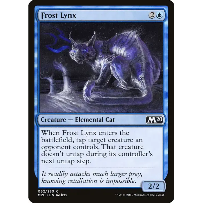 Magic: The Gathering Frost Lynx (062) Near Mint