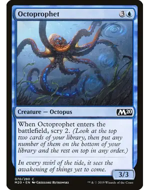 Magic: The Gathering Octoprophet (070) Near Mint