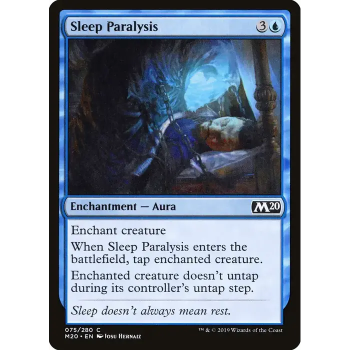 Magic: The Gathering Sleep Paralysis (075) Near Mint