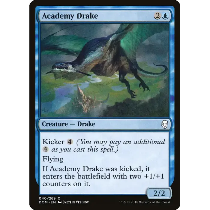 Magic: The Gathering Academy Drake (040) Near Mint