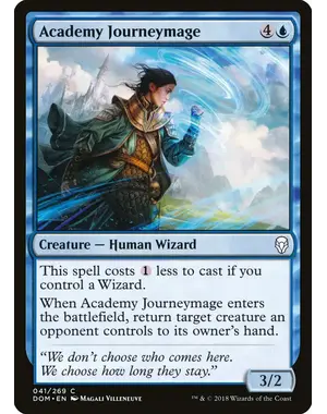 Magic: The Gathering Academy Journeymage (041) Near Mint