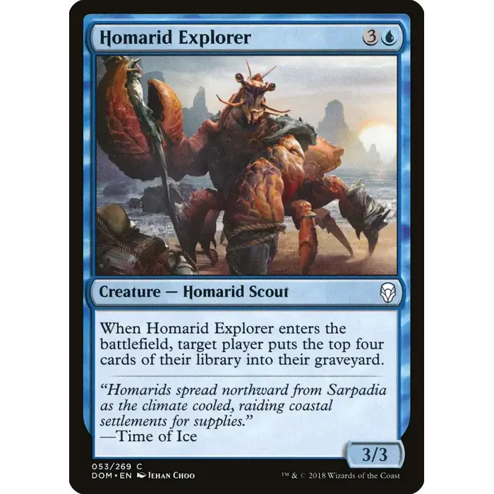 Magic: The Gathering Homarid Explorer (053) Near Mint
