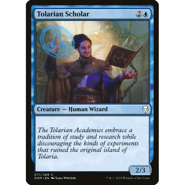 Magic: The Gathering Tolarian Scholar (071) Near Mint