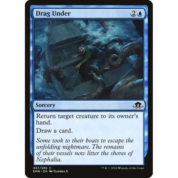 Magic: The Gathering Drag Under (057) Near Mint