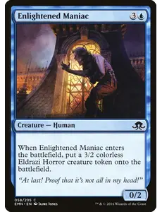 Magic: The Gathering Enlightened Maniac (058) Near Mint