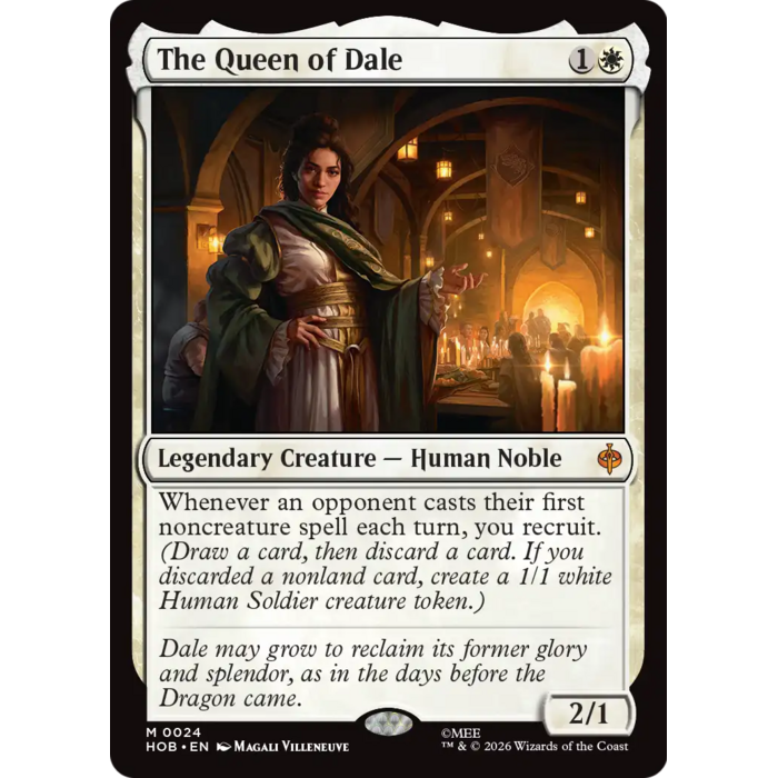 Magic: The Gathering The Queen of Dale (024) Near Mint